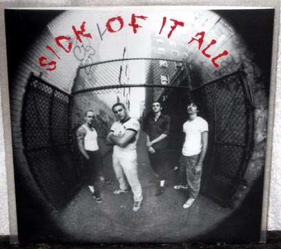SICK OF IT ALL "S/T" 7" Ep (Revelation) Green Marble Vinyl